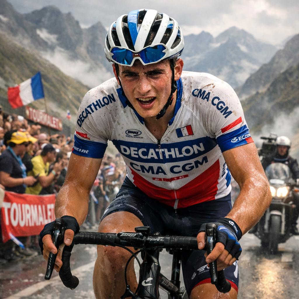 Paul Seixas (19 ans) face à son premier grand test montagne au Tour de France 2026