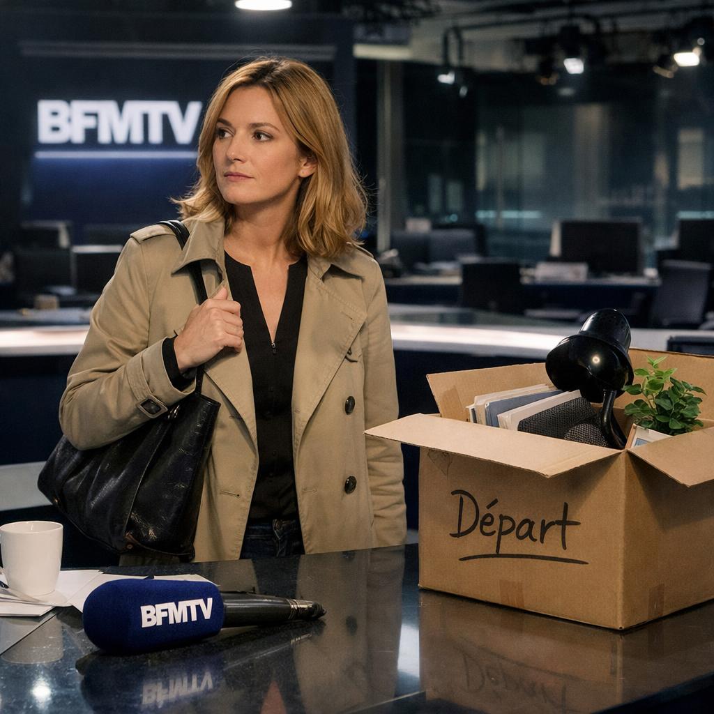 Perrine Storme finalise son départ de BFMTV après 7 ans, l'absence choc qui interpelle