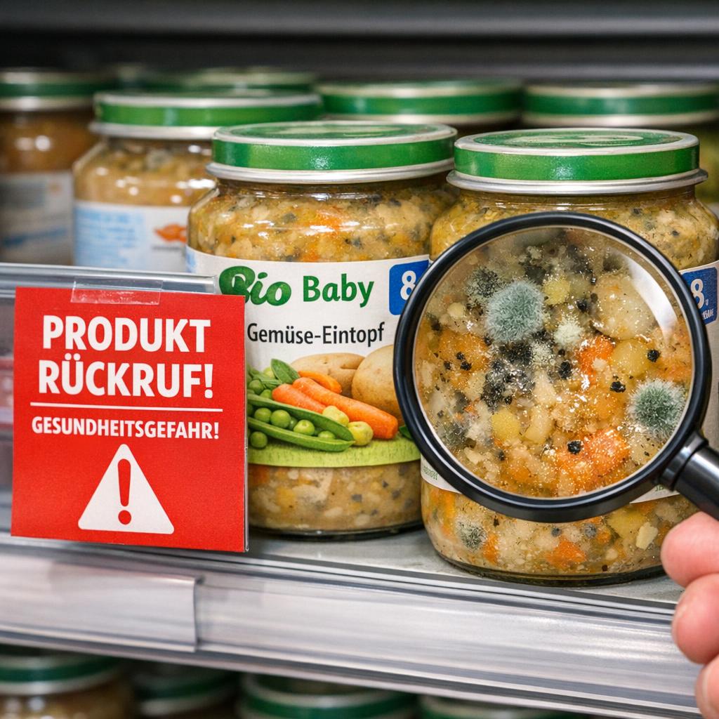 Petits pots pour bébés contaminés à la mort-aux-rats : rappel massif en Autriche