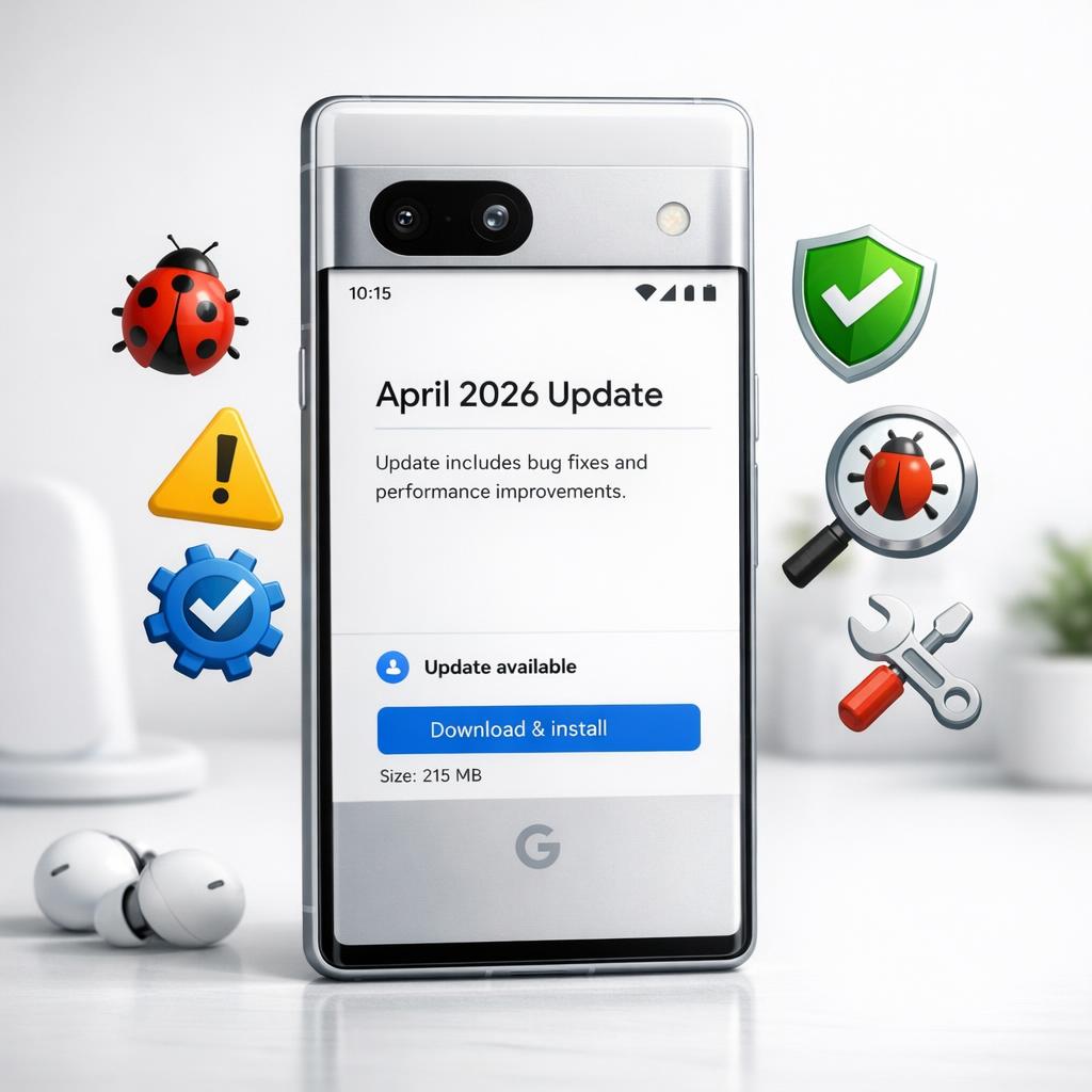 Pixel : la mise à jour d'avril 2026 débarque avec des correctifs de bugs importants