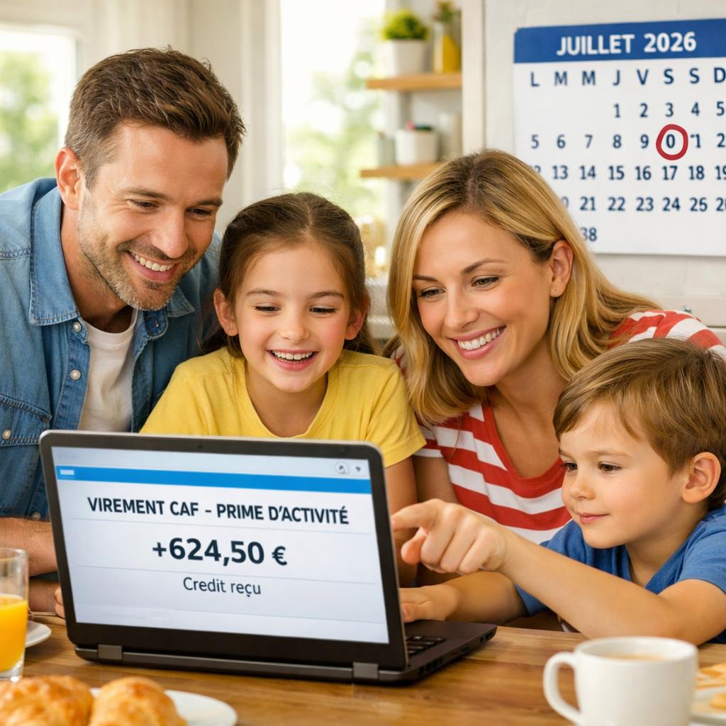 Prime d'activité : premier versement de la revalorisation ce lundi 6 juillet 2026 (+50€ en moyenne)