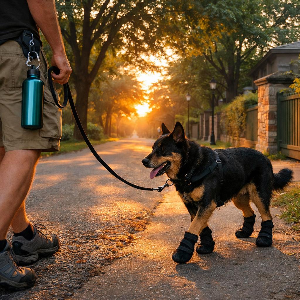 Promener son chien en été : à quelles heures et avec quelles précautions ?