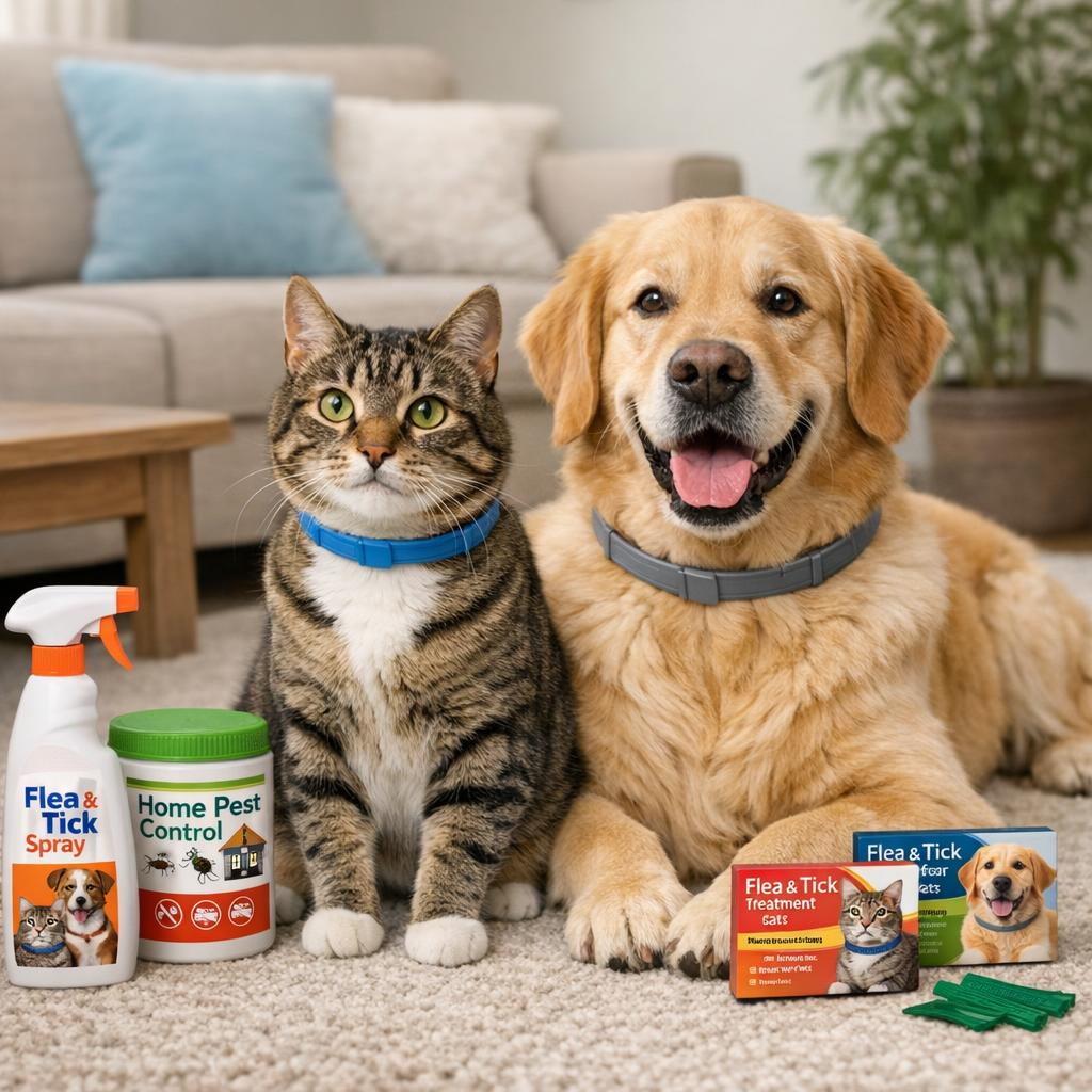 Puces de chat et de chien : pourquoi il faut aussi traiter la maison