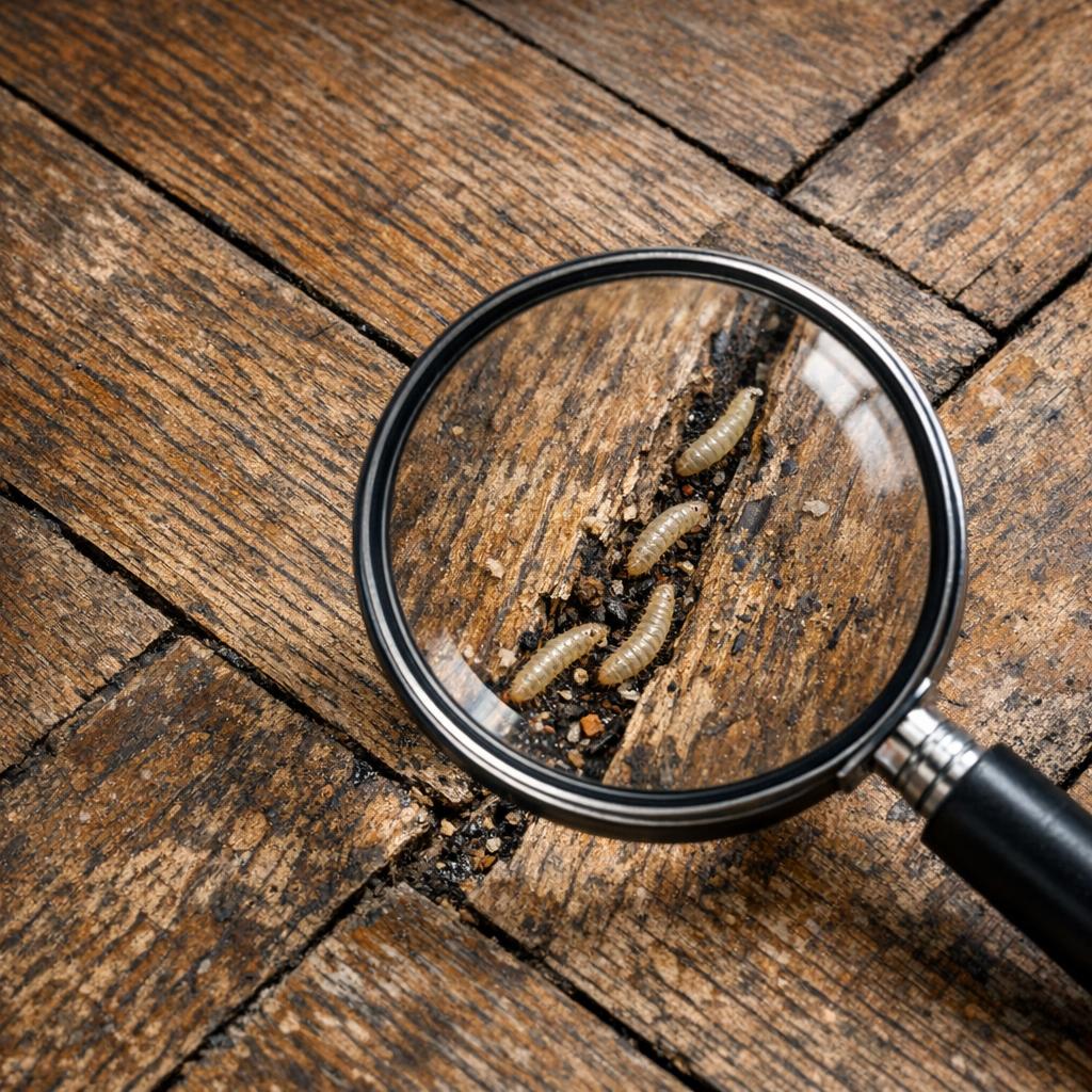 Puces de parquet : traitement efficace pour s'en débarrasser