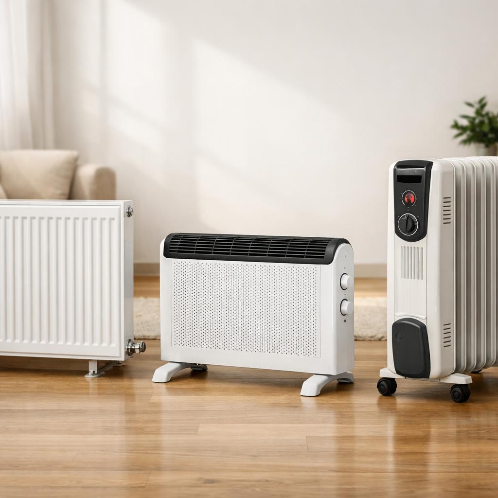 Radiateur à inertie vs convecteur vs bain d'huile : comparatif 2026