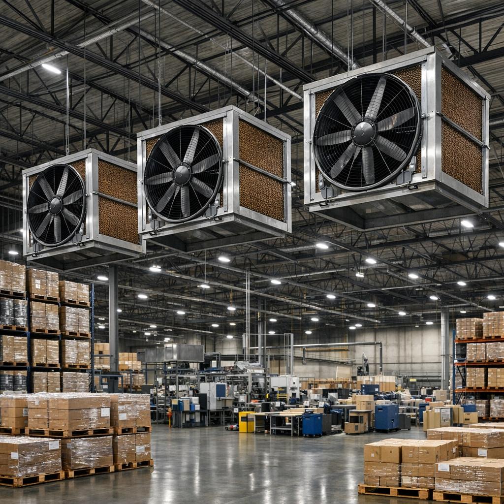 Rafraîchissement adiabatique : la solution pour entrepôts et sites industriels