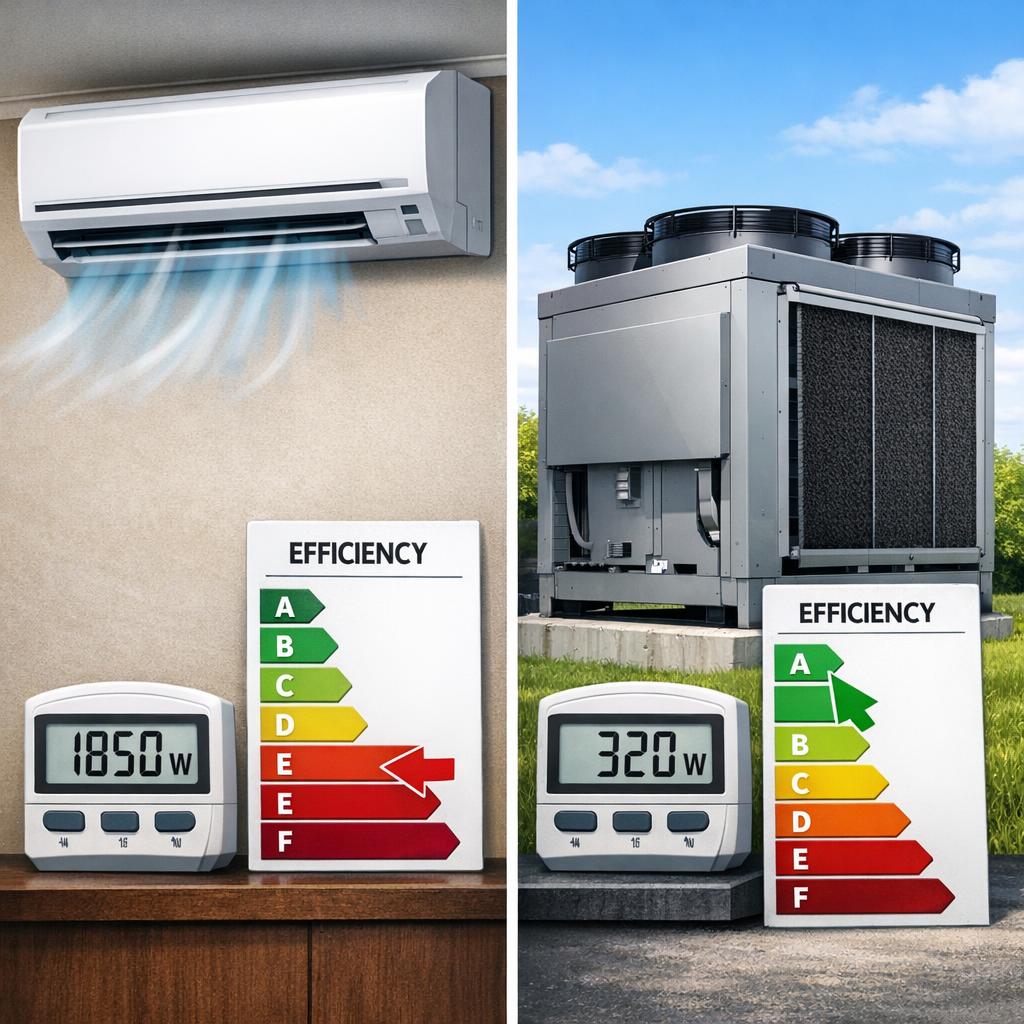 Rafraîchissement adiabatique vs climatisation classique : comparatif complet