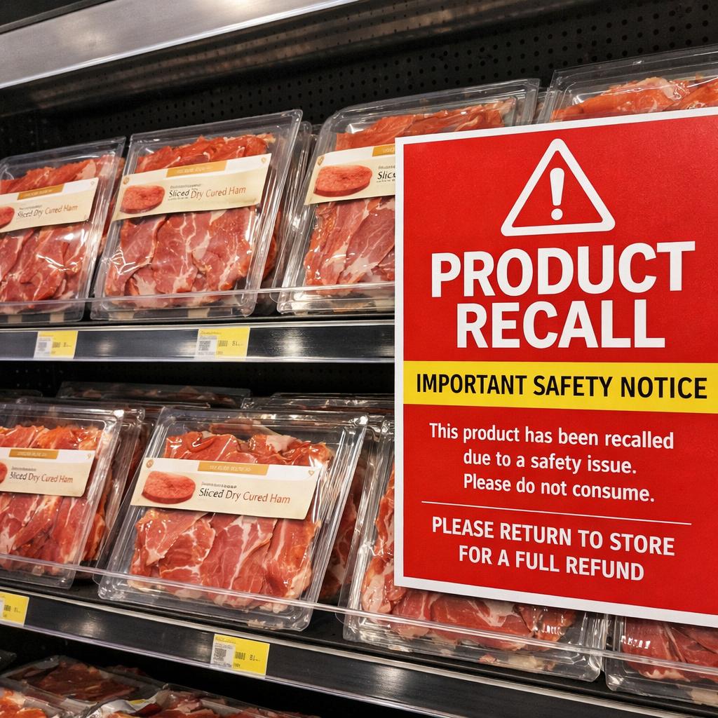 Rappel jambon sec italien Listeria : Intermarché et Netto concernés (juillet 2026)