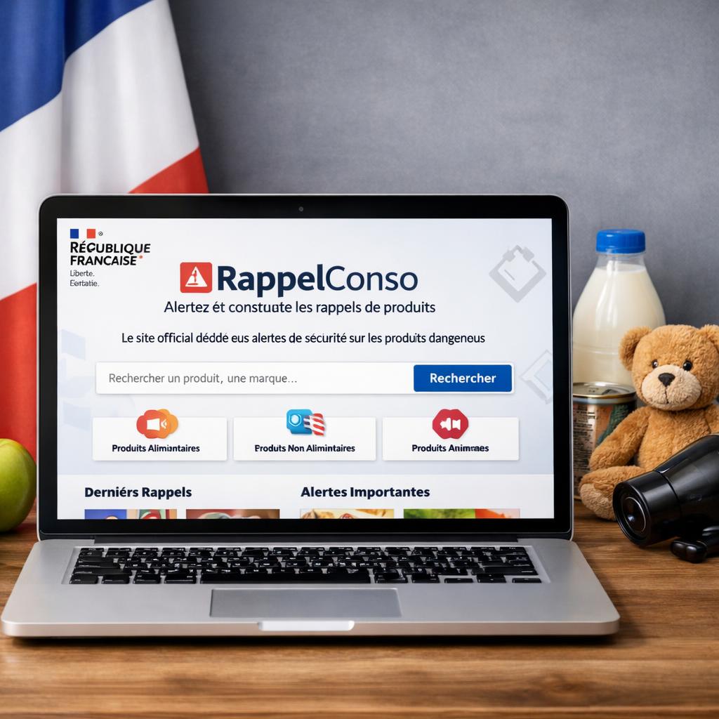 RappelConso.gouv.fr : mode d'emploi pour suivre les rappels de produits en France