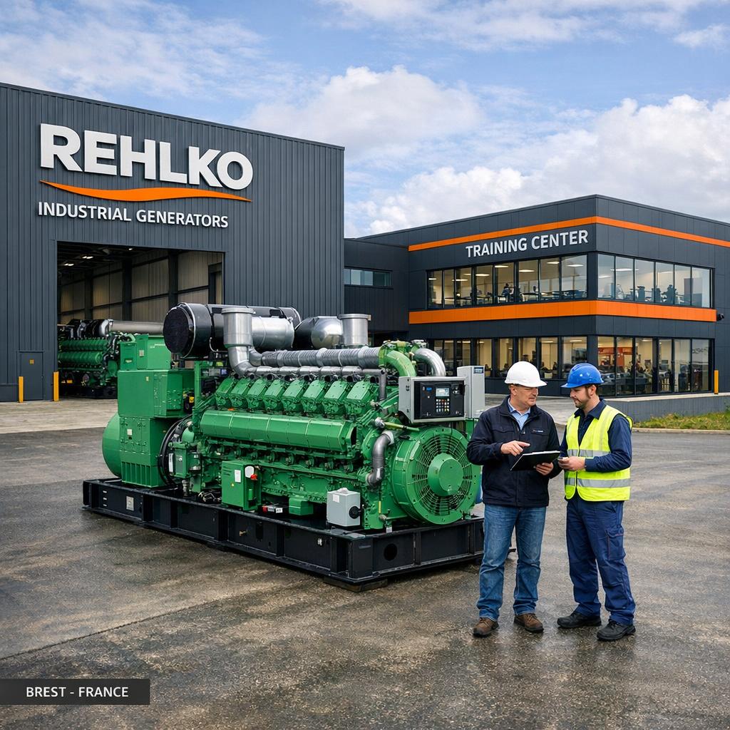 Près de Brest, le géant des groupes électrogènes Rehlko investit dans un Experience Center