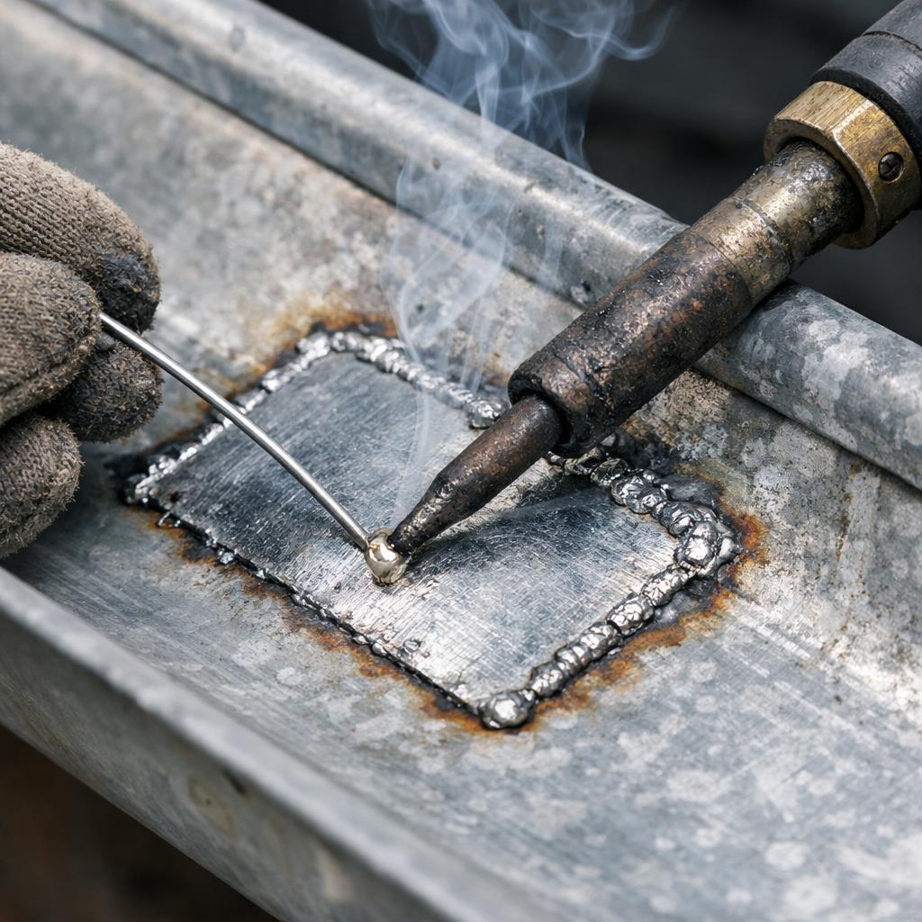 Comment réparer un trou dans une gouttière en zinc : 5 méthodes efficaces