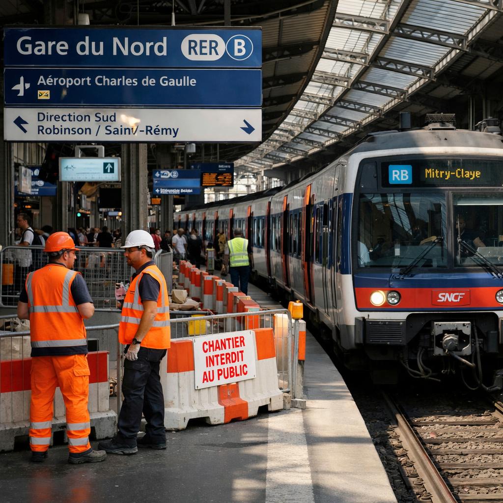 RER B : tous les travaux et fermetures de l'été 2026, le calendrier complet