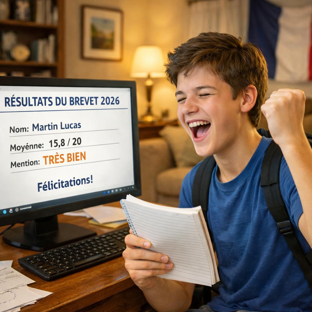 Résultats du Brevet 2026 (DNB) : dates par académie, taux de réussite et mentions