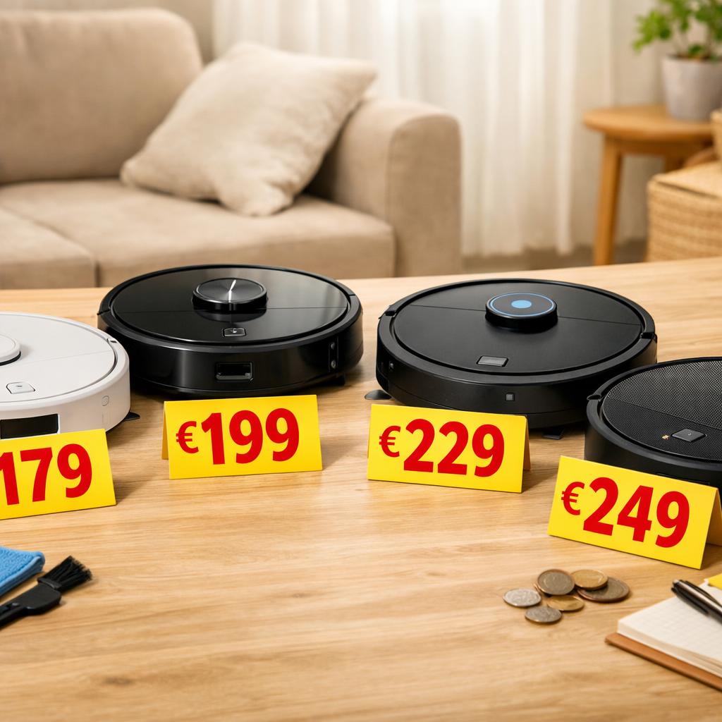 Robot aspirateur à moins de 300 euros en 2026 : nos 5 meilleures sélections
