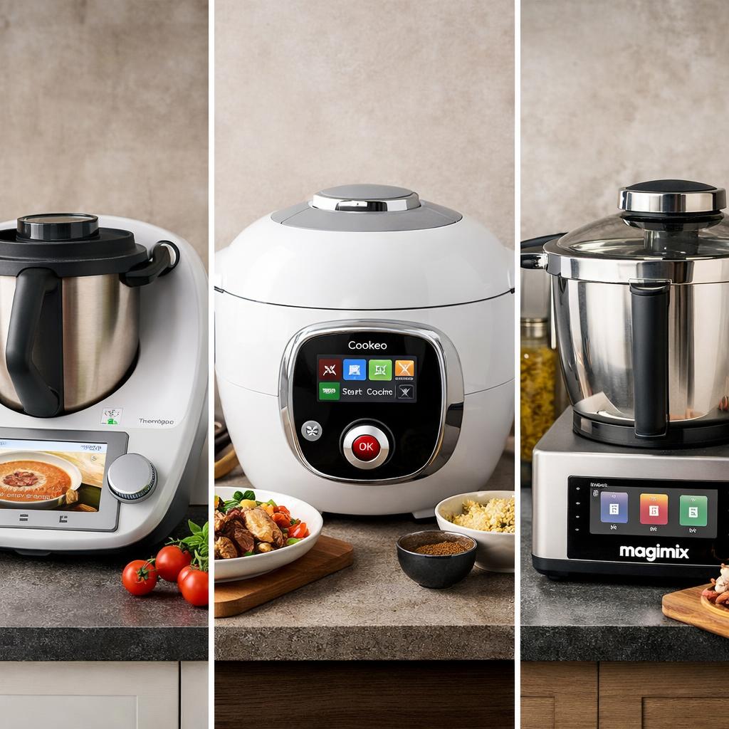 Robots multifonctions : Thermomix vs Cookeo vs Magimix, notre comparatif 2026