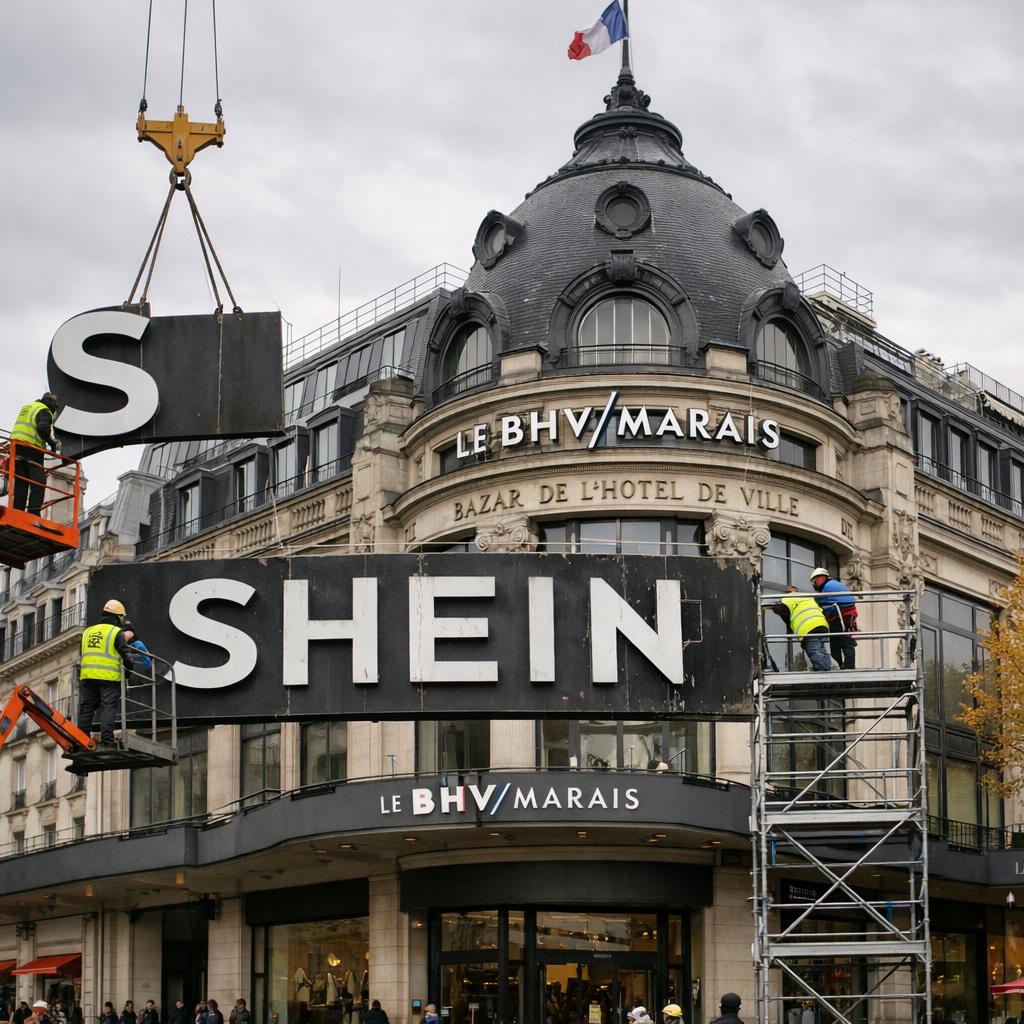 Shein s'apprête à quitter le BHV : la fin d'un mariage controversé entre ultrafast fashion et grand magasin