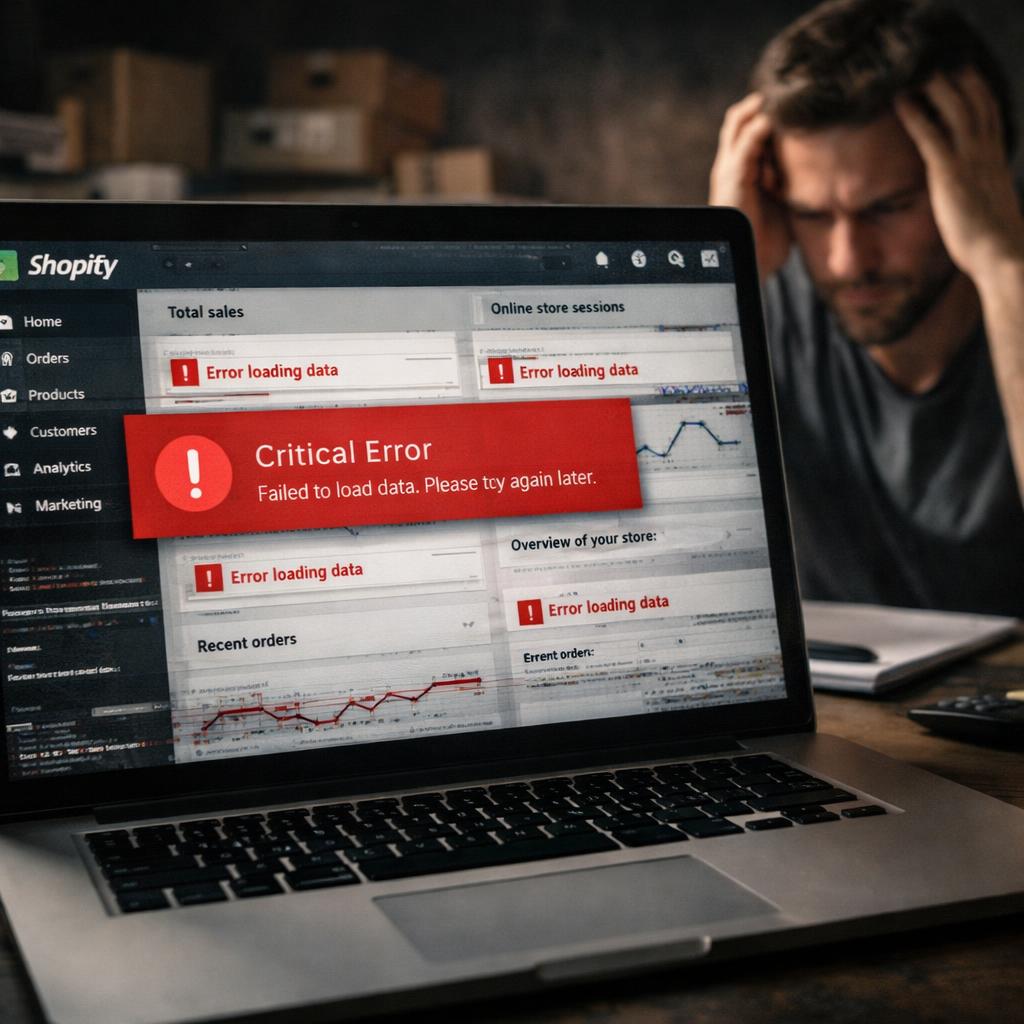 Shopify en panne : des milliers de boutiques en ligne paralysées ce 24 juin