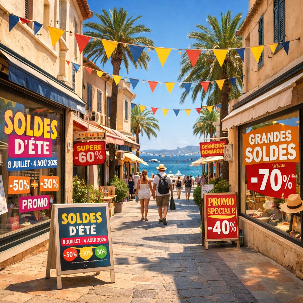 Soldes d'été en Corse : dates décalées du 8 juillet au 4 août 2026