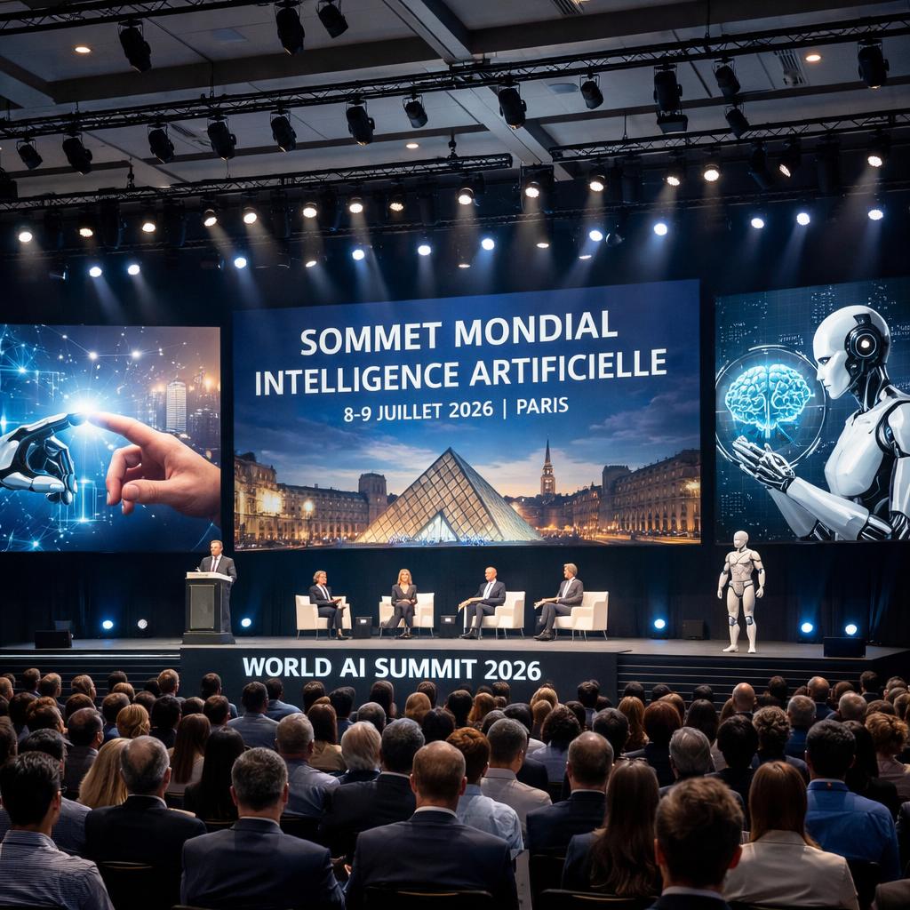 Sommet IA à Paris les 8-9 juillet 2026 : le Carrousel du Louvre accueille l'écosystème mondial