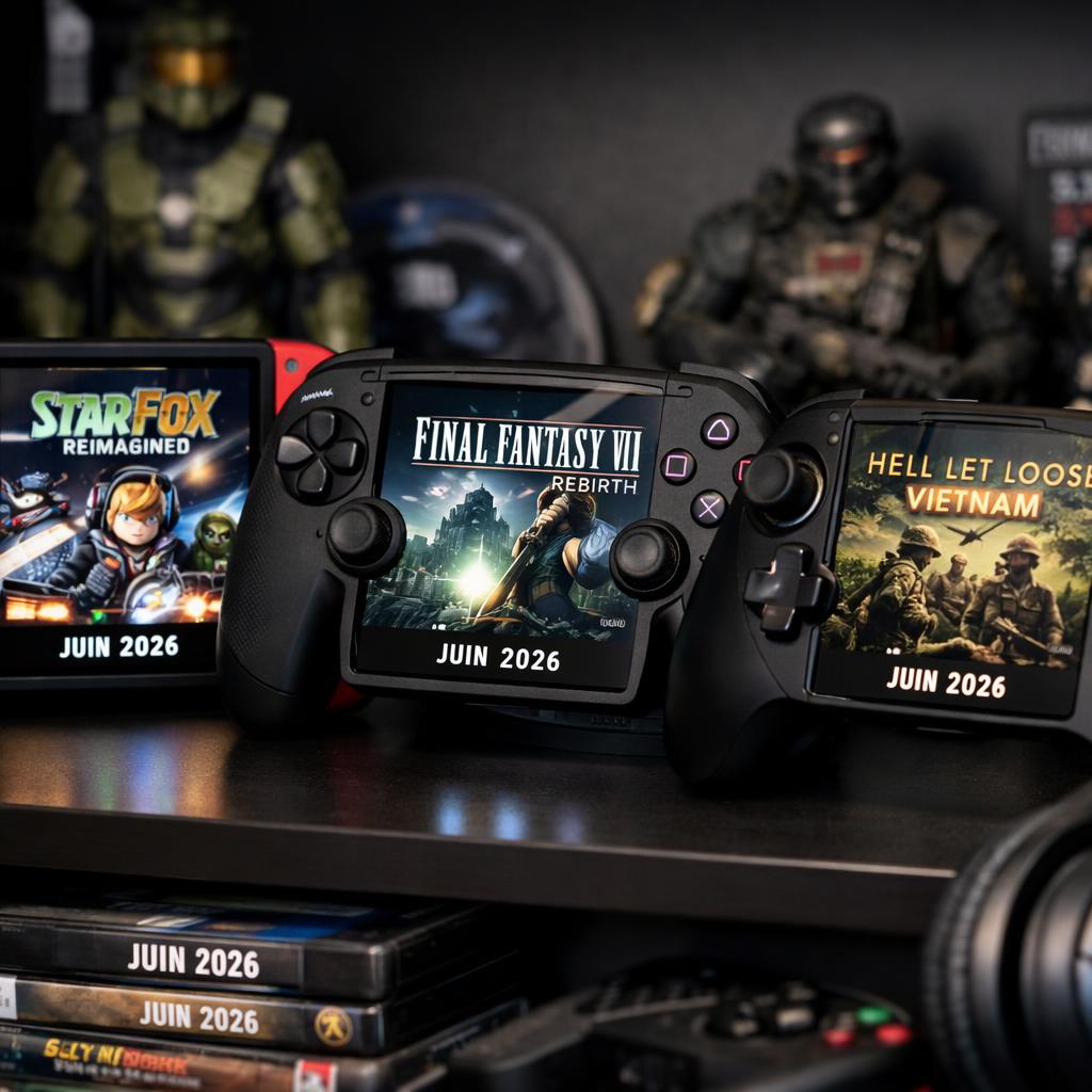 Sorties jeux vidéo de juin 2026 : Star Fox, FF7 Rebirth multi-plateforme, Hell Let Loose Vietnam