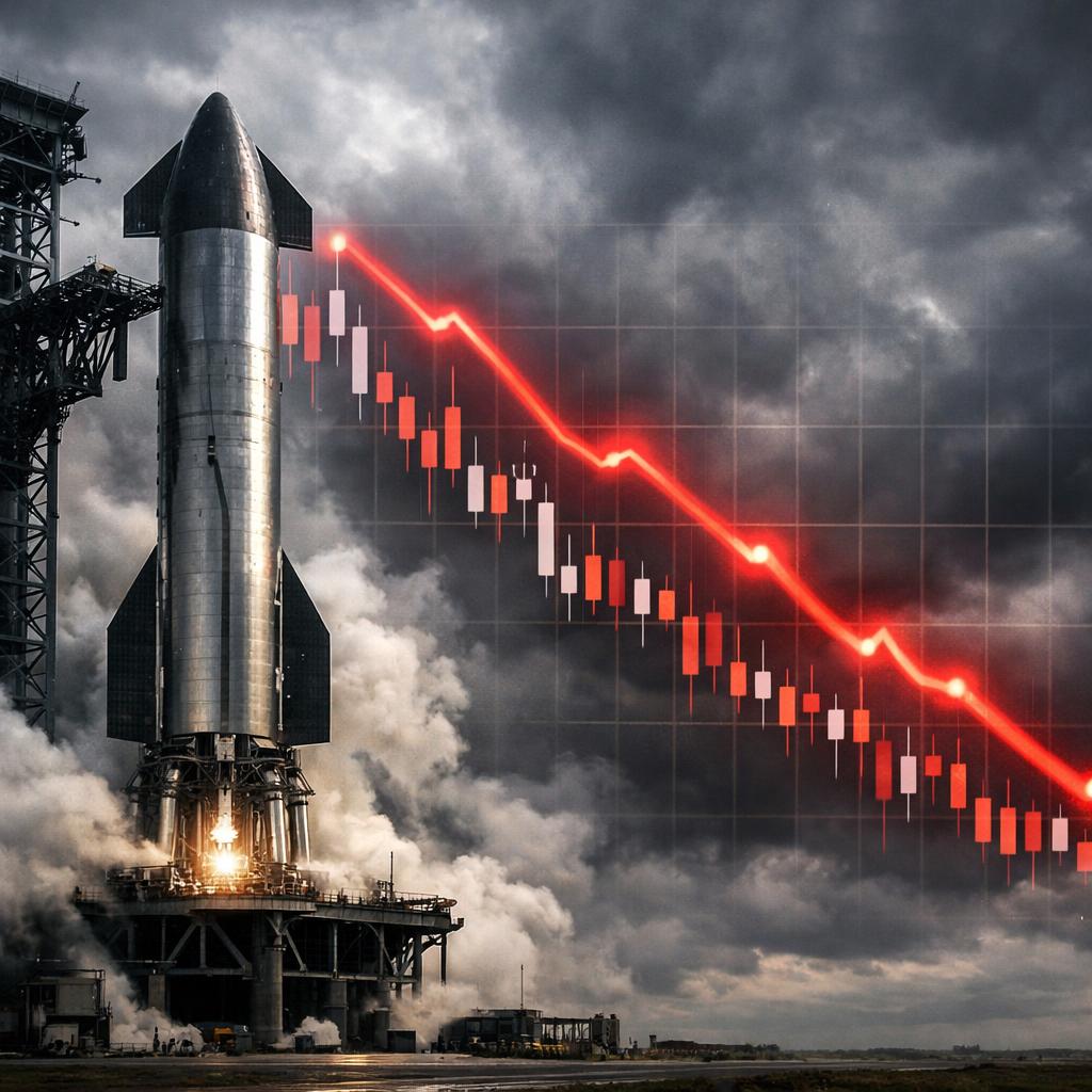 SpaceX : pourquoi l'enthousiasme retombe et l'action chute