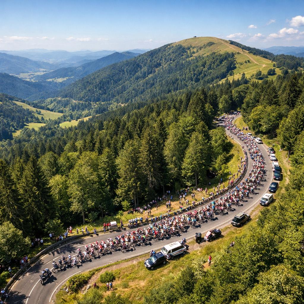 Tour de France 2026 étape 13 Dole-Belfort : 205 km pour les baroudeurs ce 17 juillet