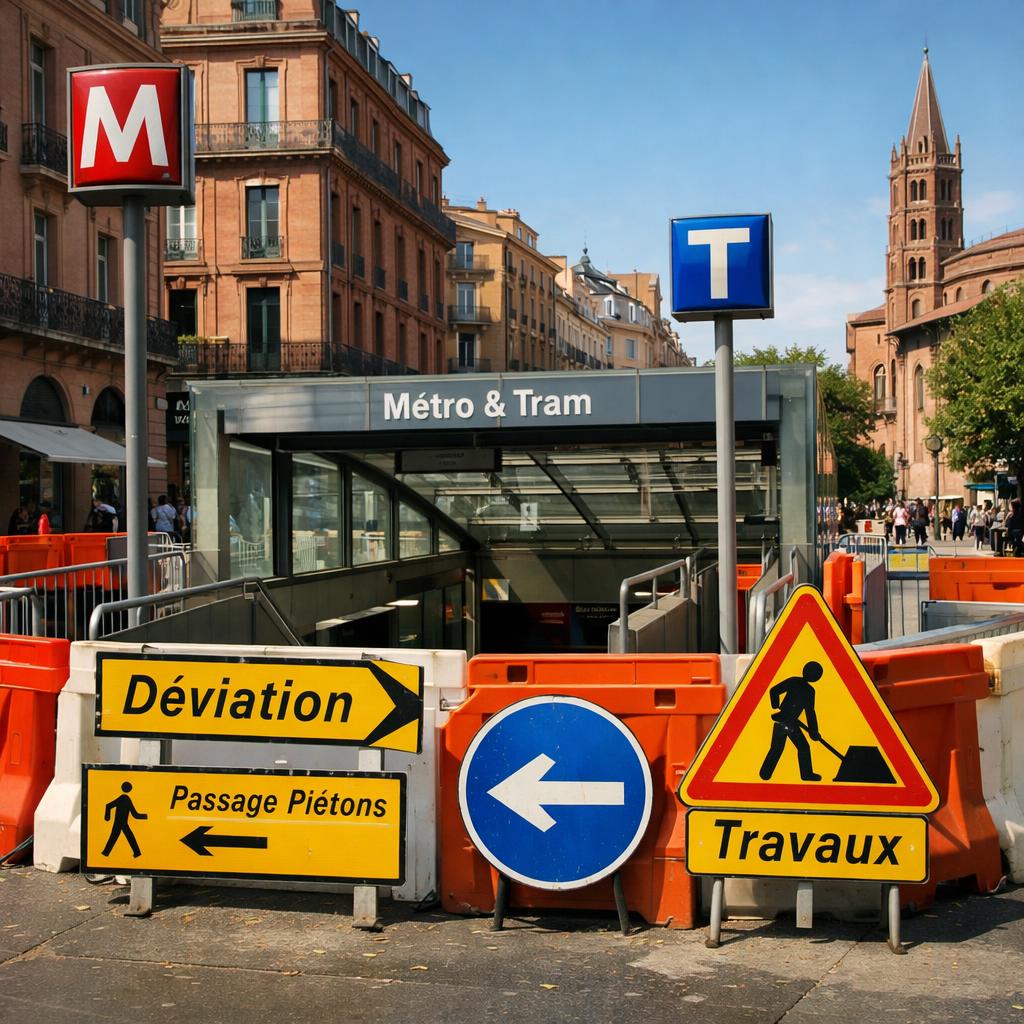 Travaux transports Toulouse été 2026 : métro ligne B, tramway et Téléo perturbés par Tisséo