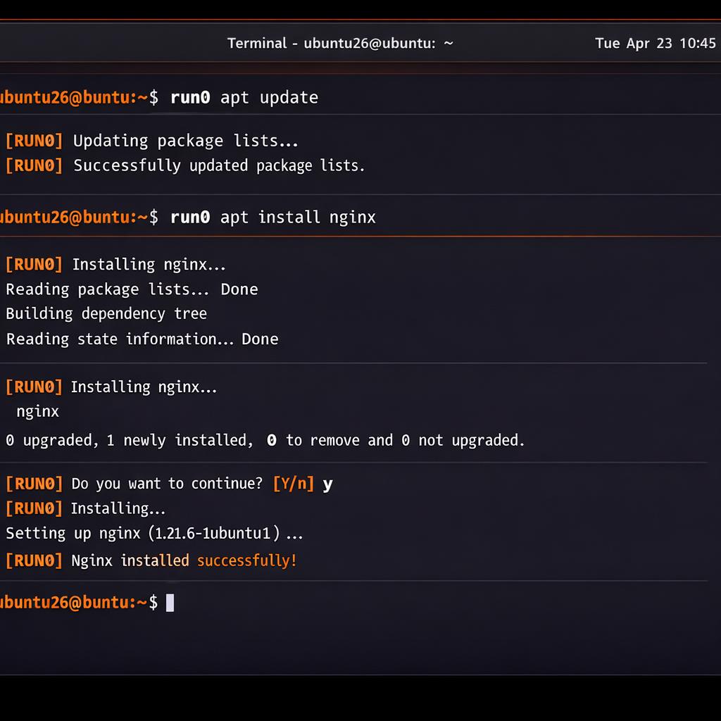 Ubuntu 26.04 met fin à une habitude vieille de 40 ans : sudo affiche désormais des astérisques