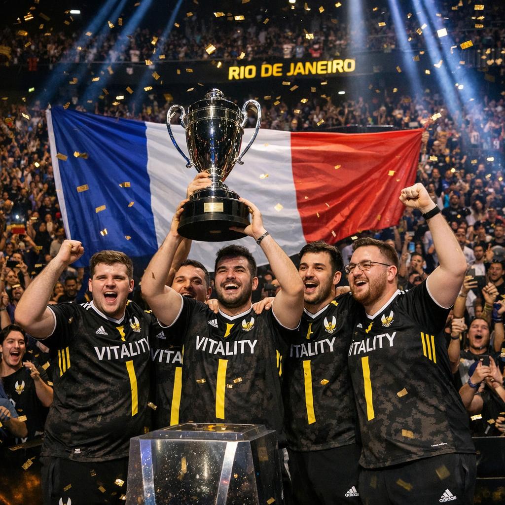 Counter-Strike : Vitality remporte le titre à Rio et s'offre un nouveau Grand Slam