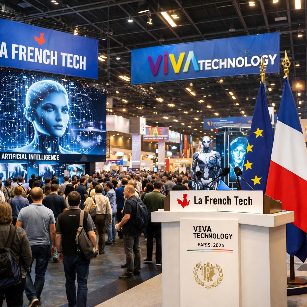 VivaTech : la France annonce 655 millions d'euros pour l'IA, un assistant public souverain et un chatbot santé