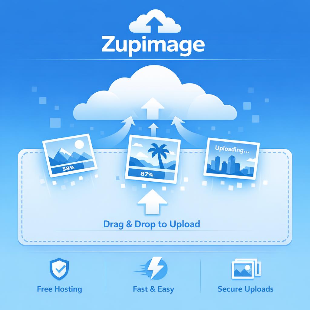 Zupimage : hébergement d'images gratuit, avis et alternatives en 2026