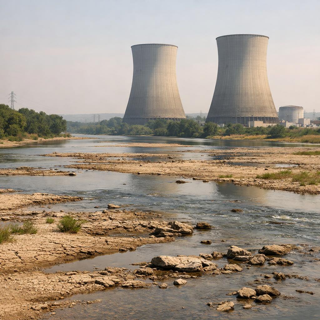 Centrale nucléaire de Golfech arrêtée pour la 3e fois de l'été 2026 : canicule, Garonne à 28°C et défi climatique pour EDF