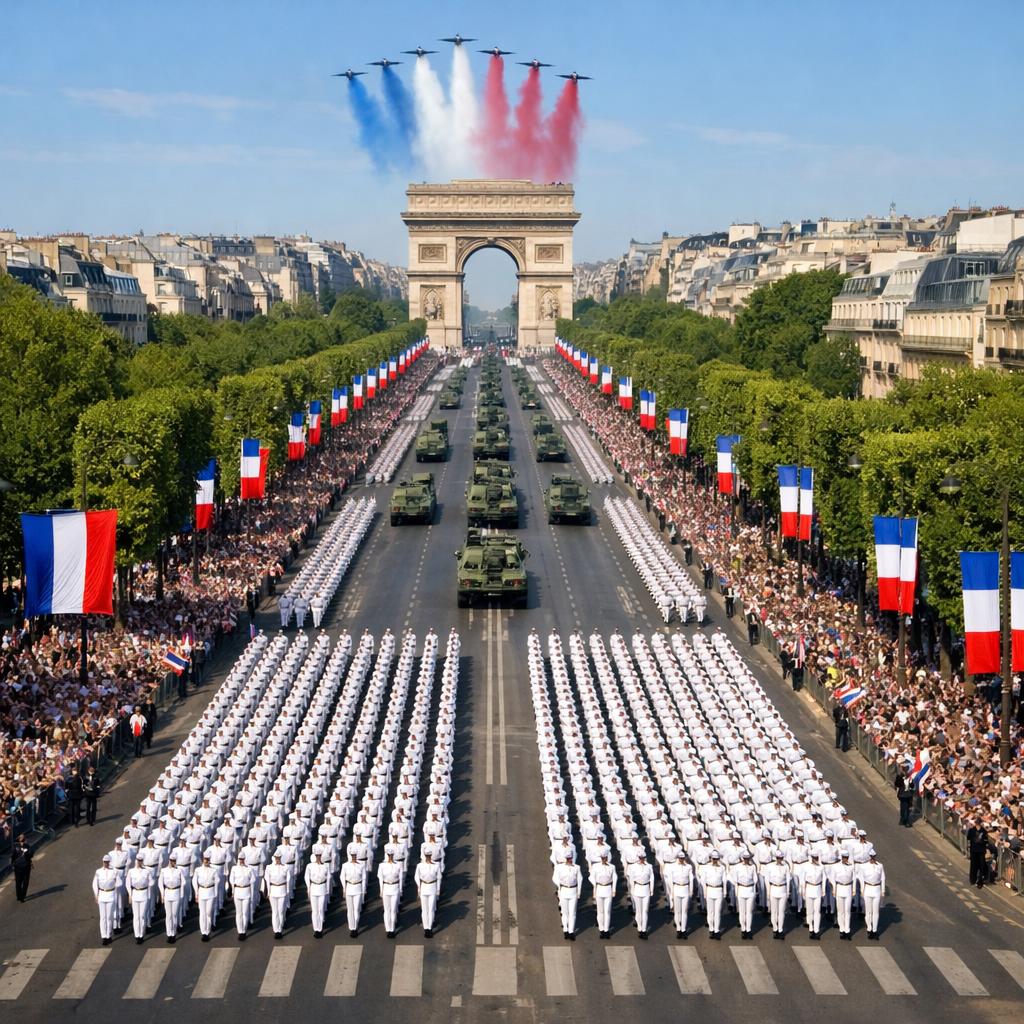Défilé 14 juillet 2026 : 6 800 militaires et QR code obligatoire