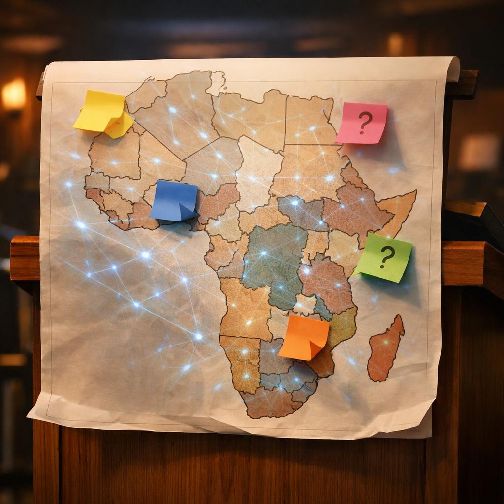 Les États-Unis présentent une carte de l’Afrique bourrée d’erreurs à un sommet : l’IA pointée du doigt
