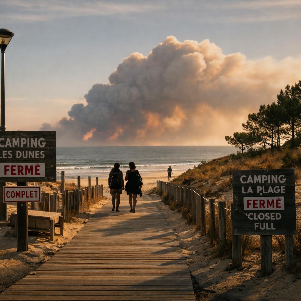 Impact touristique de l'incendie du Médoc : quel été 2026 pour la côte girondine ?