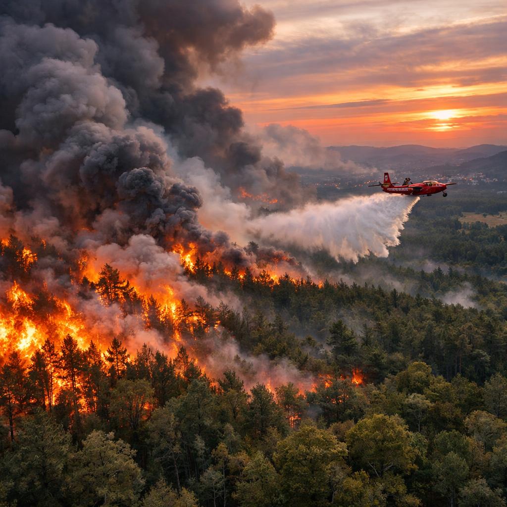 Incendie Fontainebleau : 1 000 hectares brûlés, origine volontaire