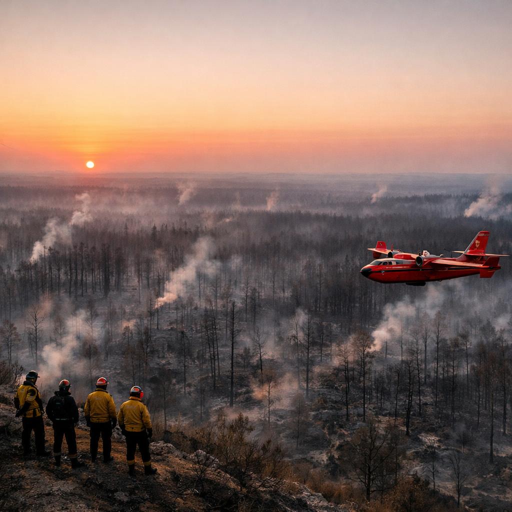 Incendie Fontainebleau fixé : 2 000 hectares brûlés, un pompier volontaire en garde à vue