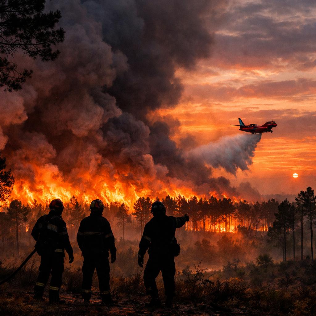 Incendies France 2026 : le guide complet — bilan, causes, prévention, moyens de lutte et historique du plus vaste massif d'Europe