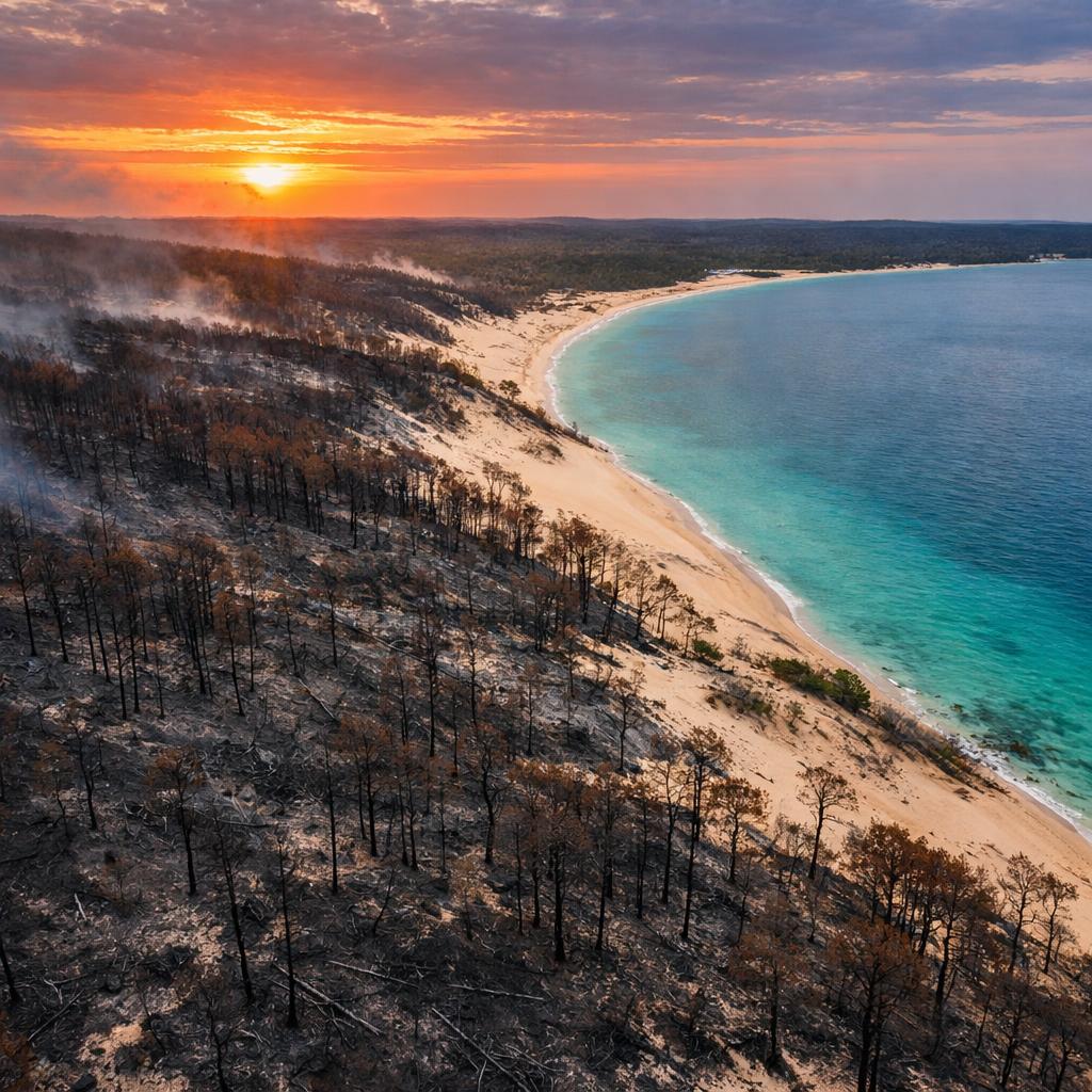 La Teste-de-Buch 2022 : récit du méga-feu qui a ravagé 6 800 hectares de la forêt usagère et de la Dune du Pilat
