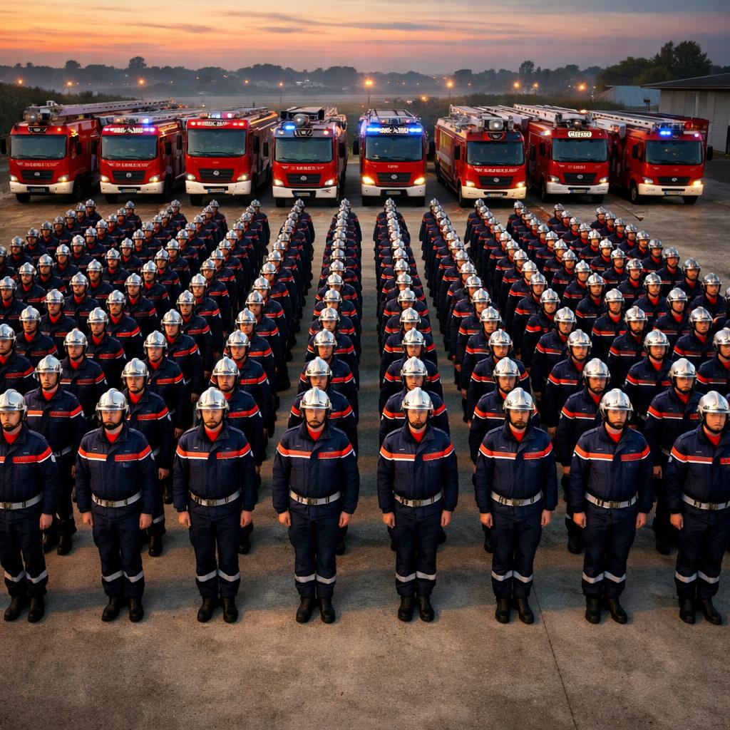 Sapeurs-pompiers volontaires en France 2026 : 200 000 femmes et hommes, 78 % des effectifs opérationnels