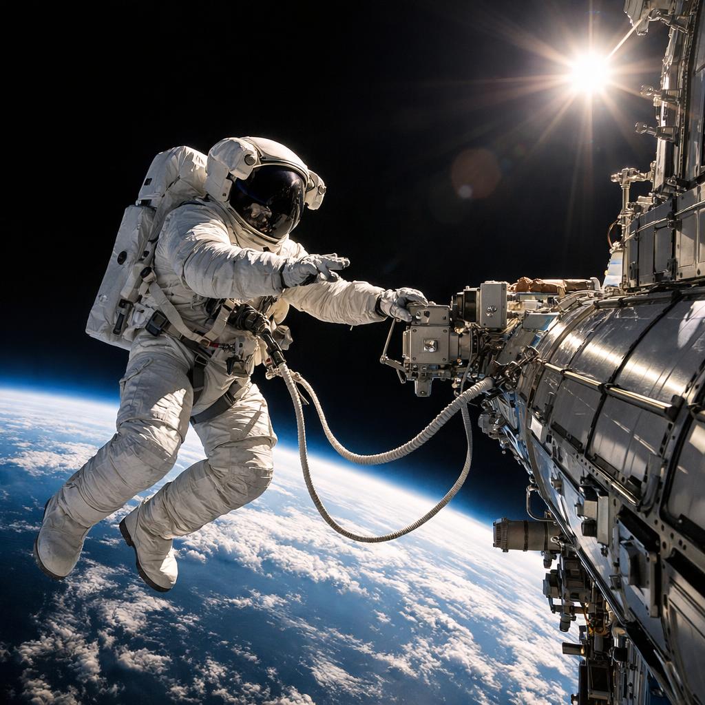 Sophie Adenot, première Française à sortir dans l'espace : récit d'une marche historique hors de l'ISS