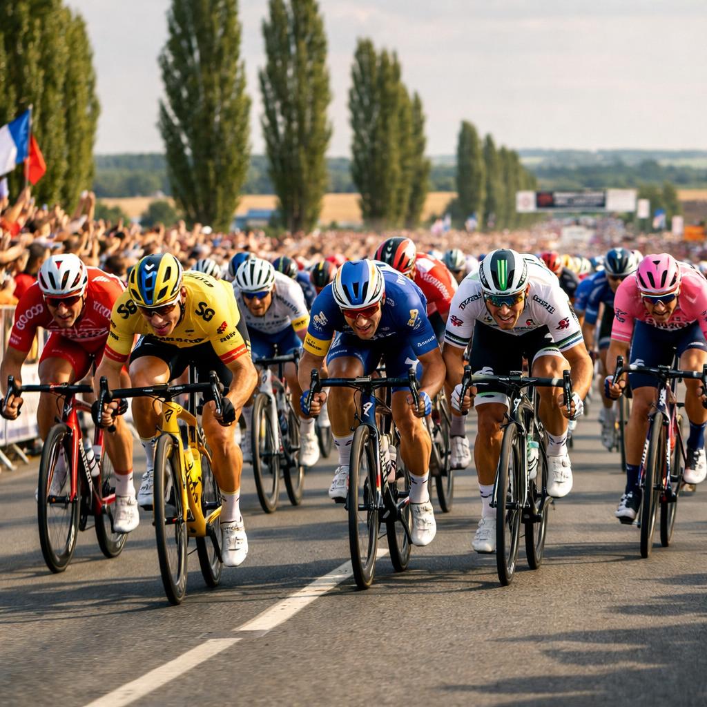 Tour de France 2026 étape 11 Vichy-Nevers : sprint royal ce mercredi, Merlier contre Pedersen