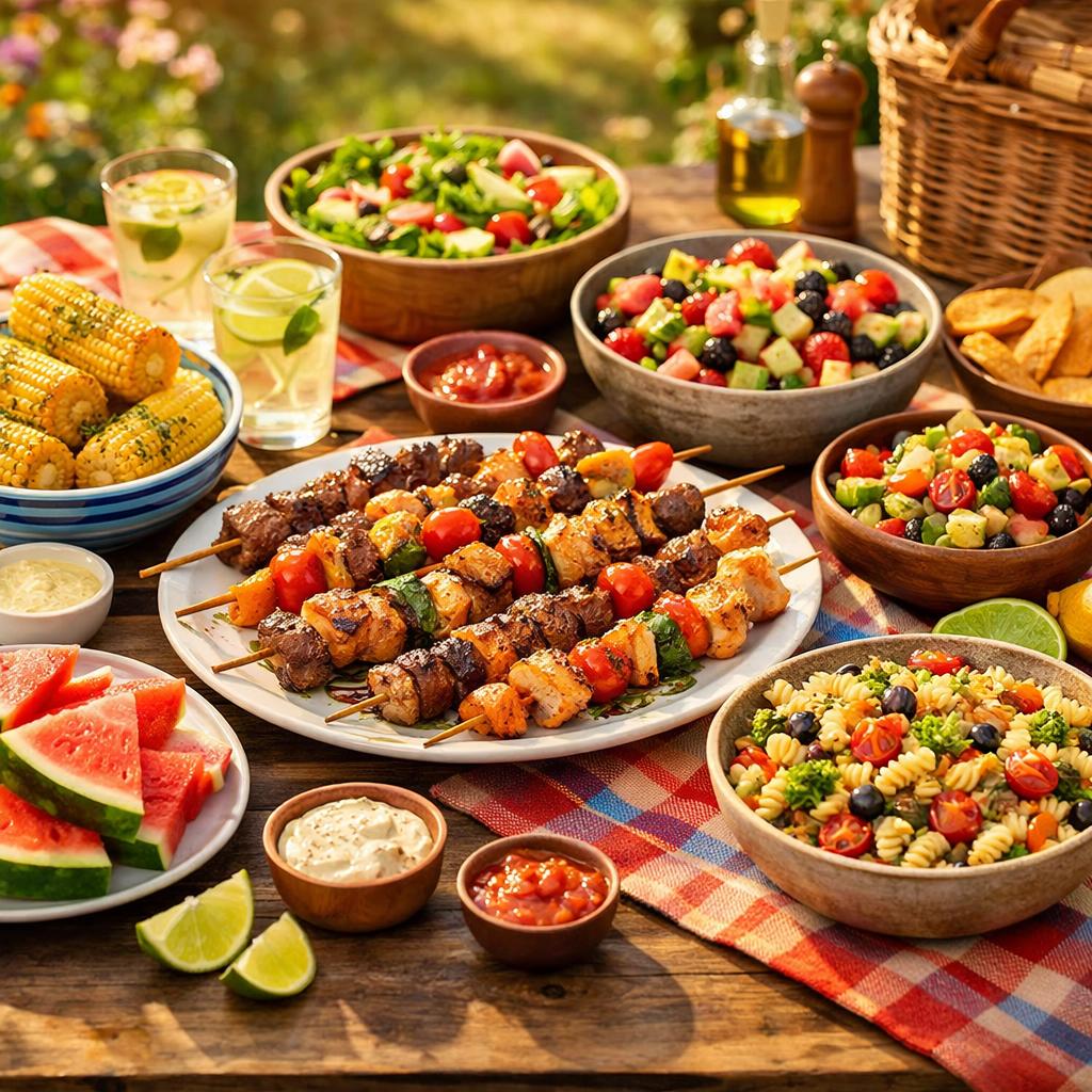 Barbecue et pique-nique du 15 août : recettes et idées faciles