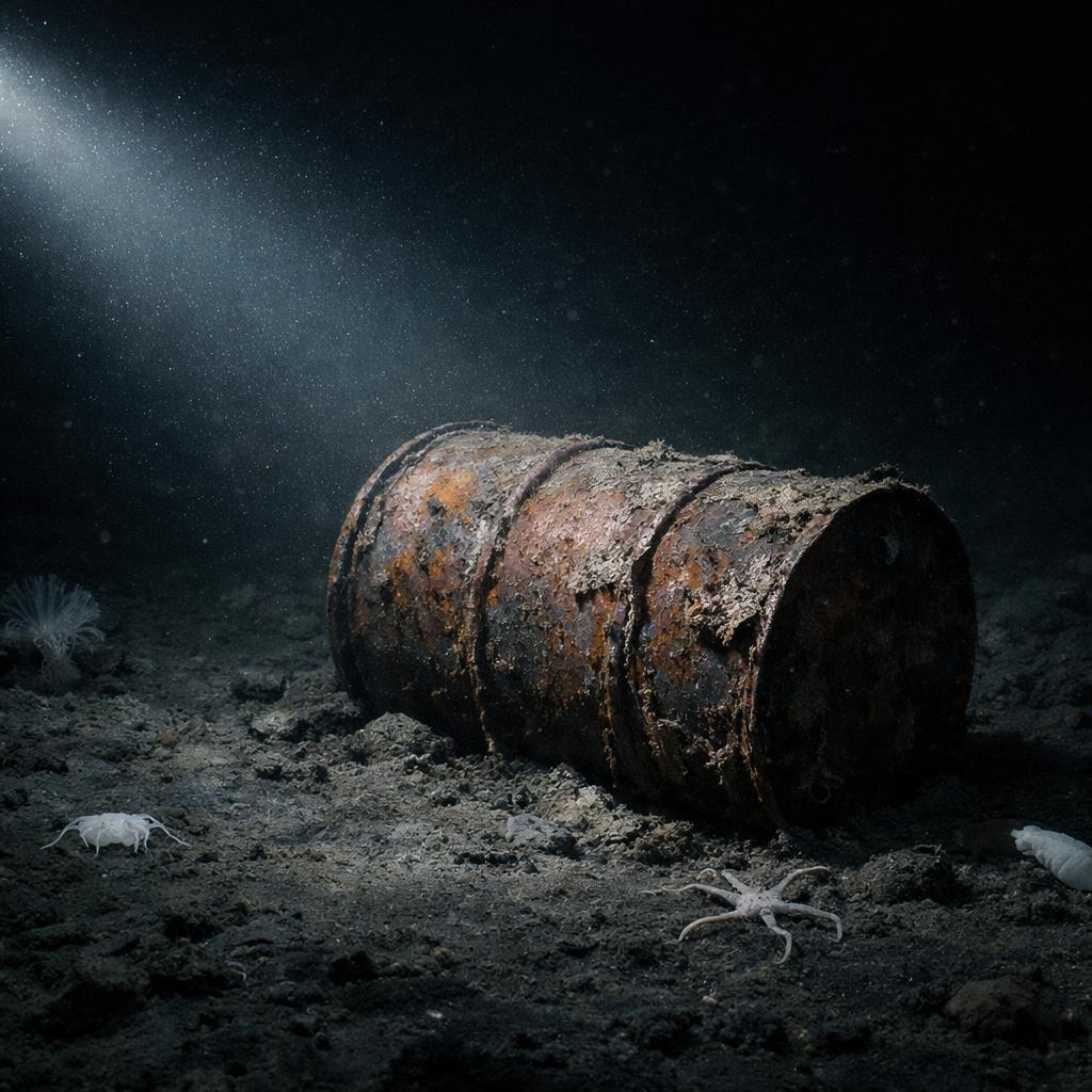 200 000 barils radioactifs au fond de l'Atlantique : l'expédition