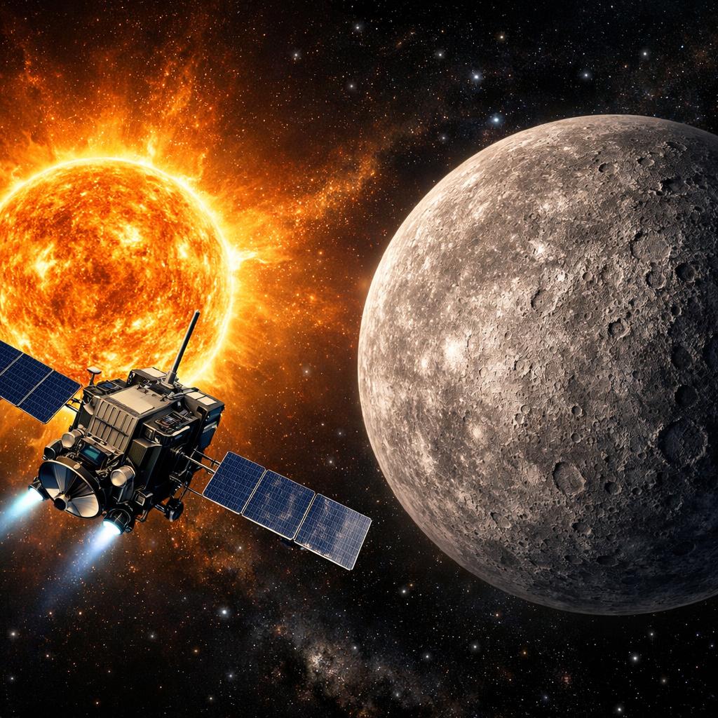 BepiColombo : arrivée autour de Mercure dès septembre 2026