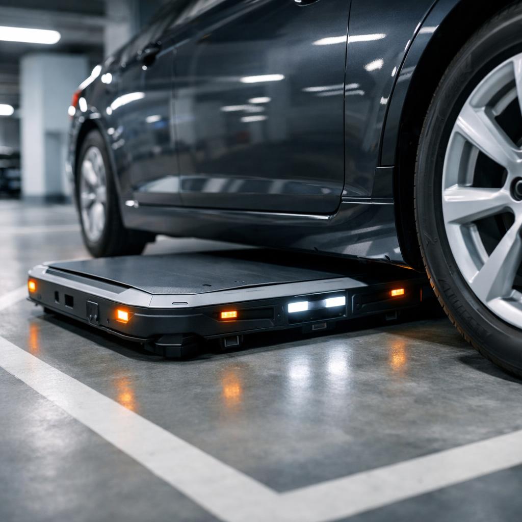 Hyundai teste des robots qui garent les voitures à votre place
