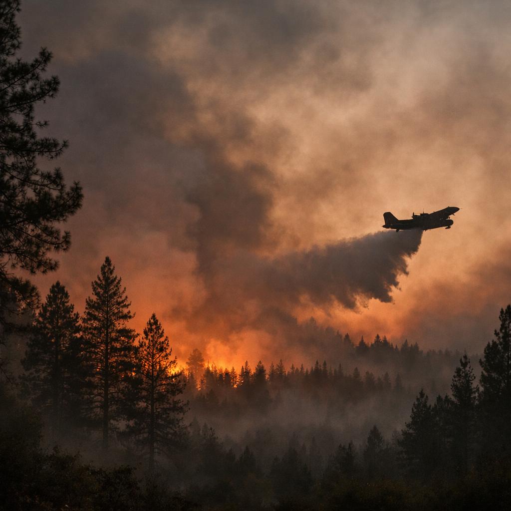 Incendie dans les Landes : 600 hectares brûlés à Luglon, 500 personnes évacuées