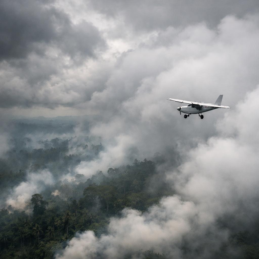 L'Indonésie « fabrique » de la pluie pour lutter contre ses incendies