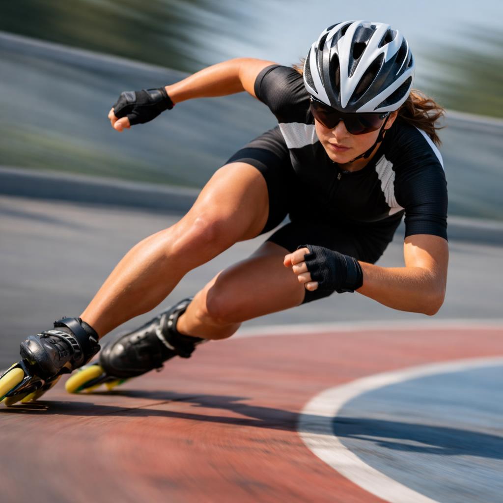 Manon Sabourin, la pépite du roller français qui rêve des JO 2030