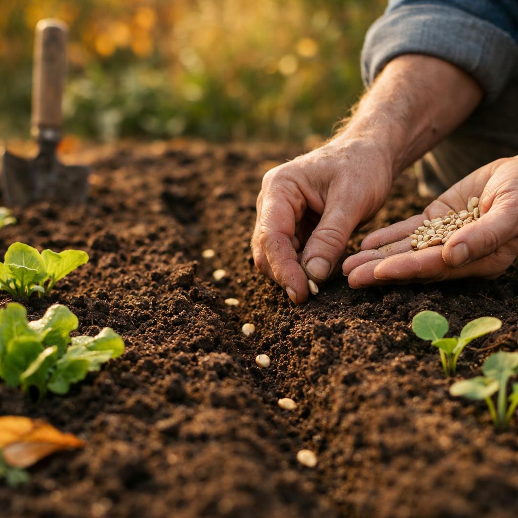 Septembre au potager : semis d'automne et récoltes d'hiver